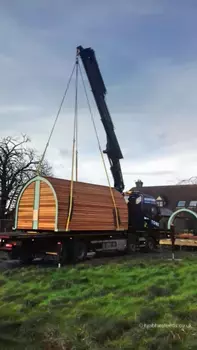 glamping pods transport